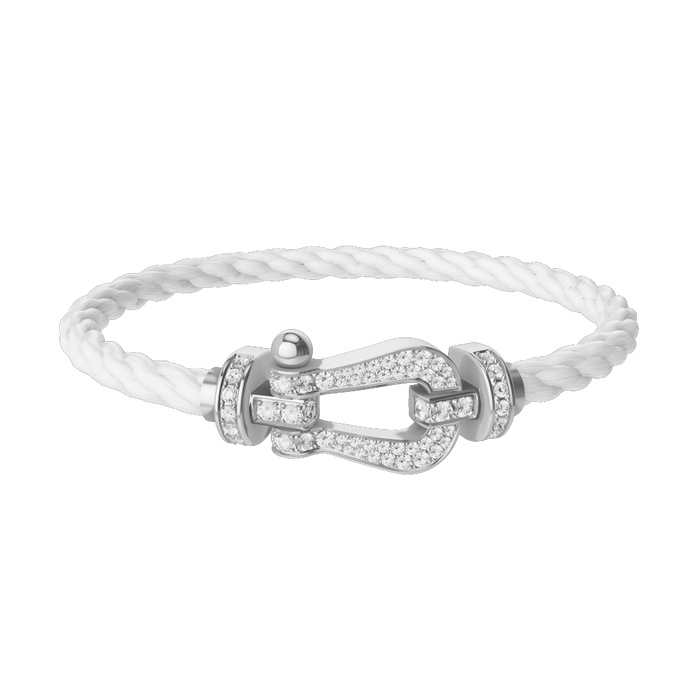 Bracelet Câble Marine — Acier Argenté