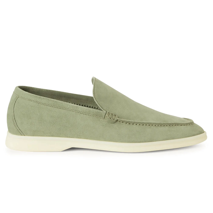 Mocassins Daim — Vert