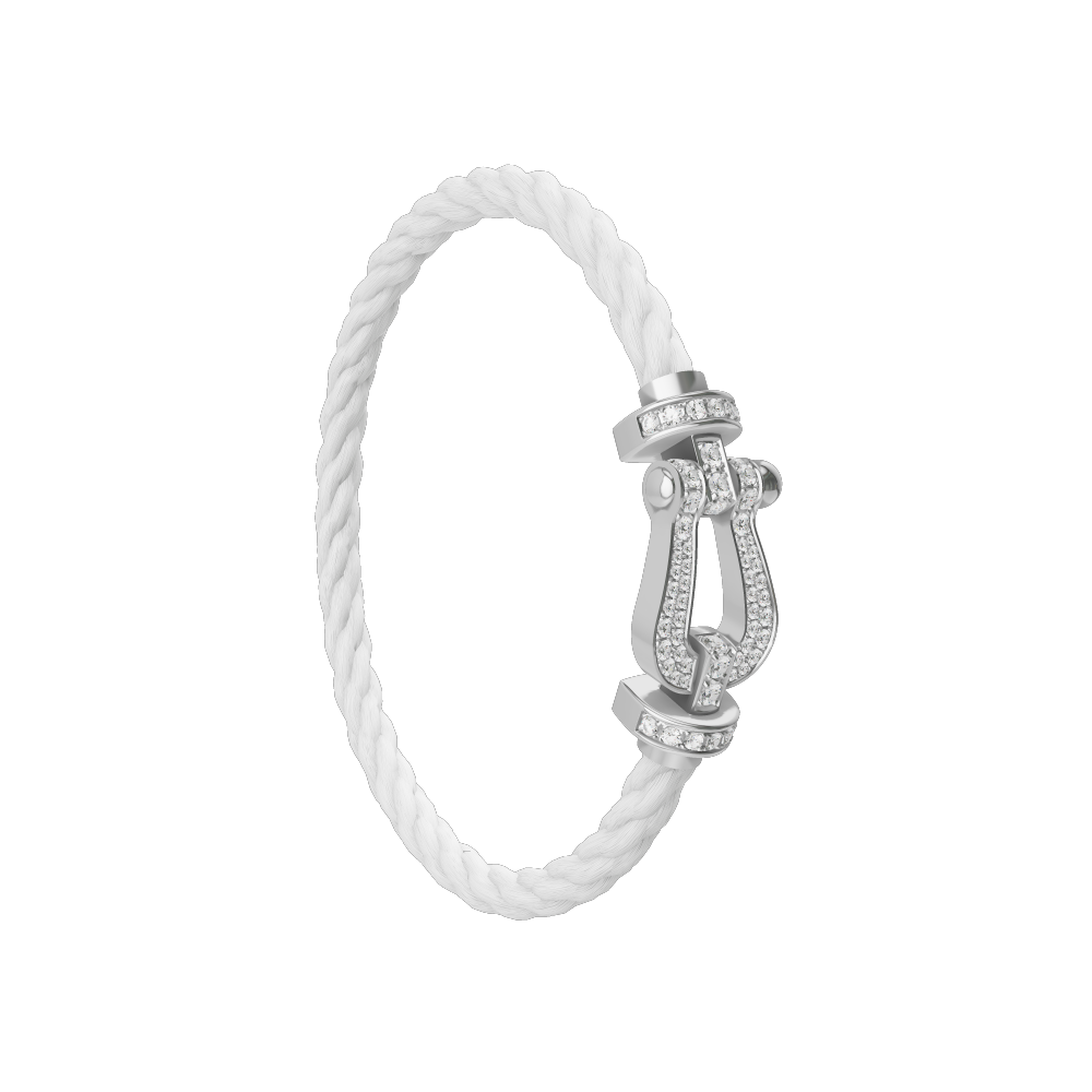Bracelet Câble Marine — Acier Argenté — vue 2 | COMOCLO