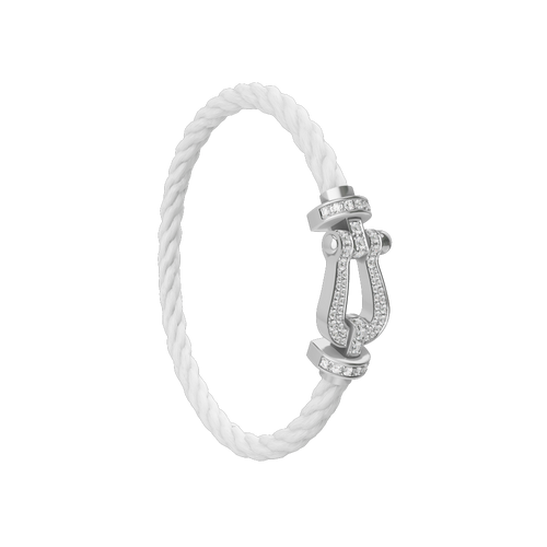 Bracelet Câble Marine — Acier Argenté — vue 2 | COMOCLO