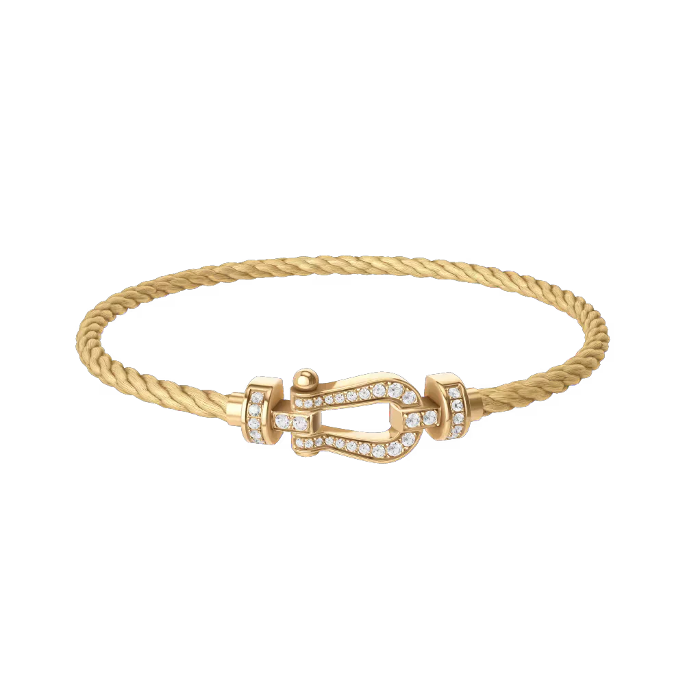Bracelet Câble Marine — Doré | COMOCLO