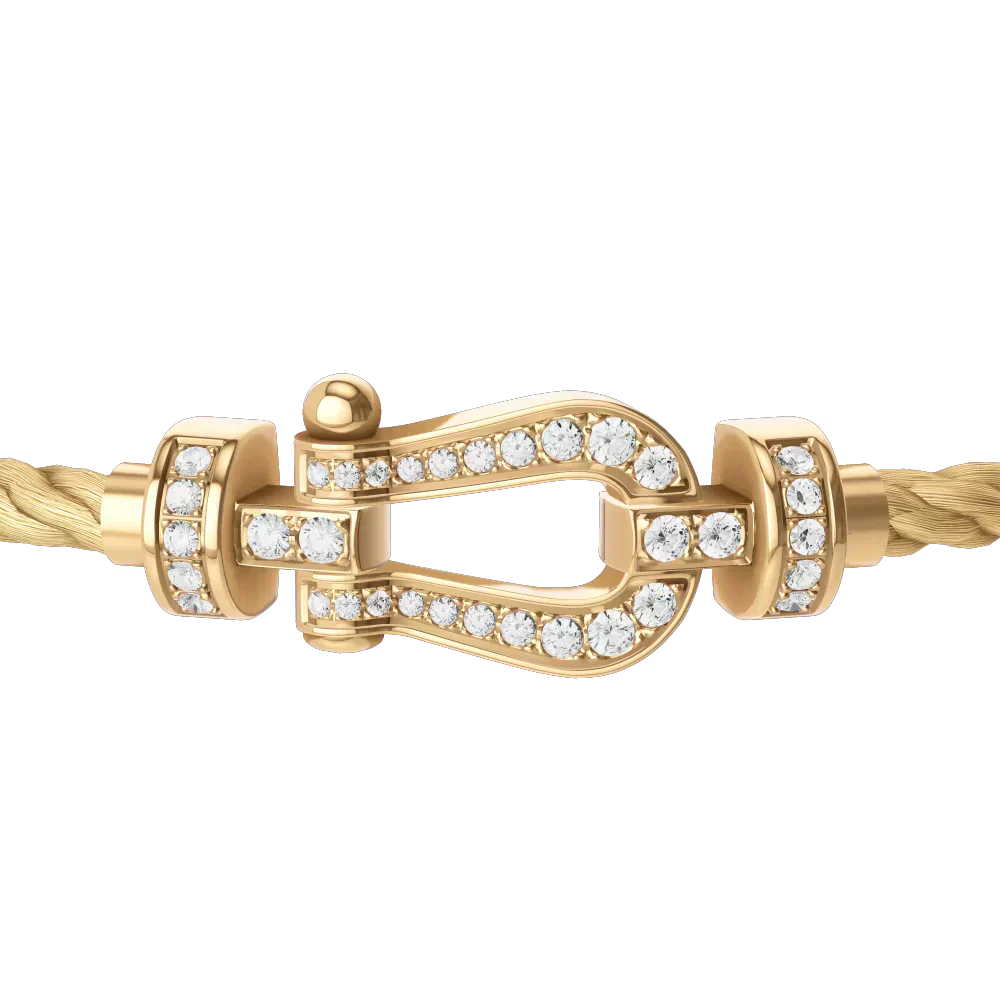 Bracelet Câble Marine — Doré — vue 2 | COMOCLO