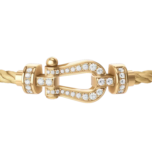 Bracelet Câble Marine — Doré — vue 2 | COMOCLO
