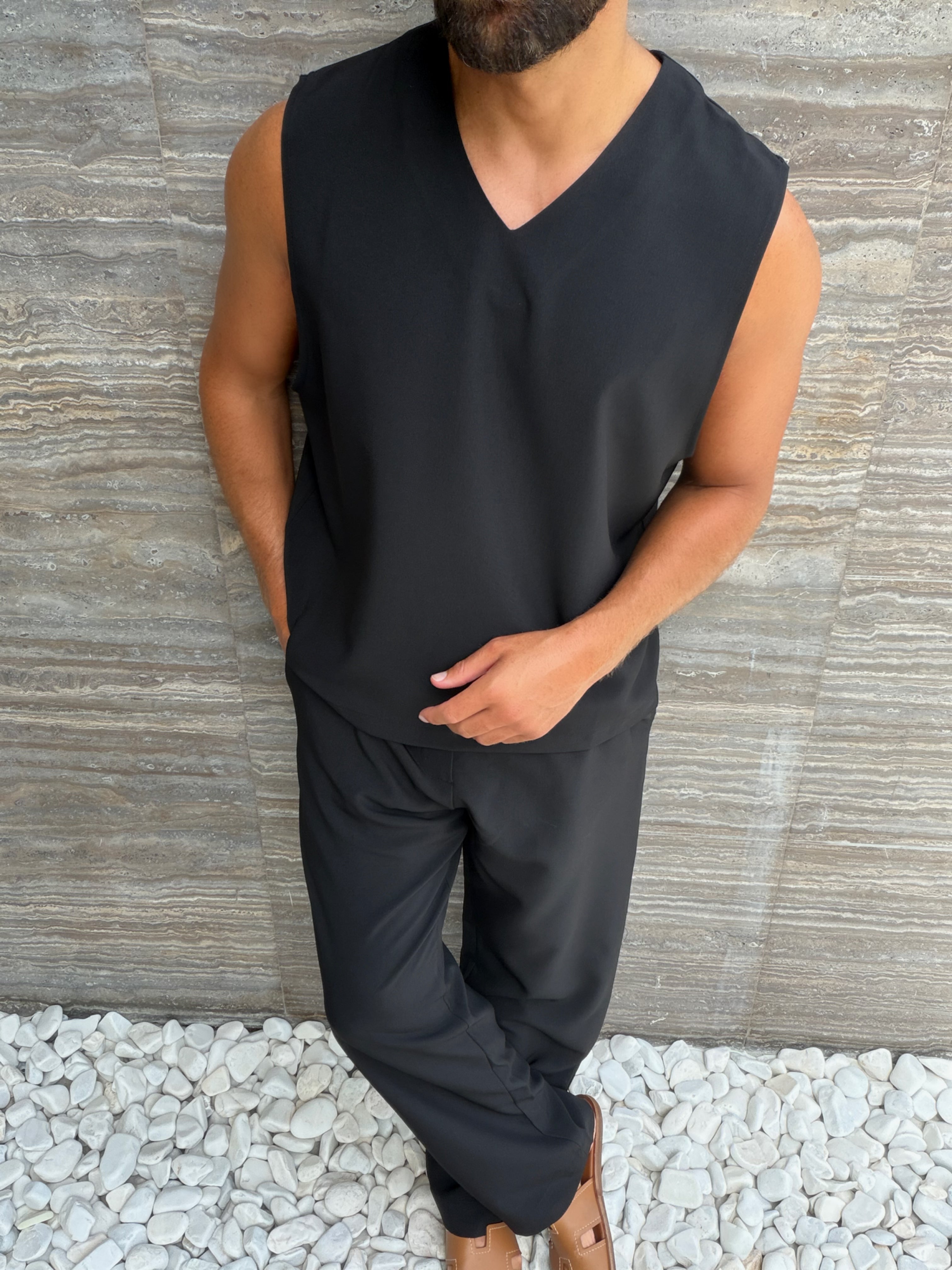 Surchemise MILOS pour homme, coloris Noir | COMOCLO