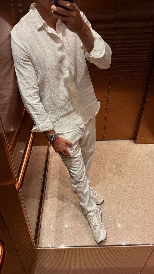 Chemise en Lin — Blanc