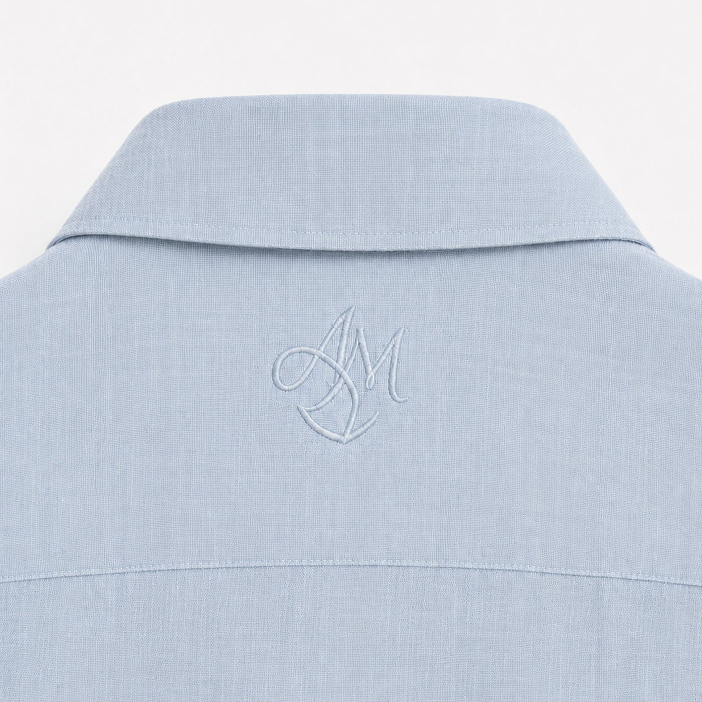 Chemise en Lin — Bleu Layette