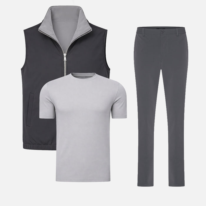 Wendbares Set — Dunkelgrau / Hellgrau