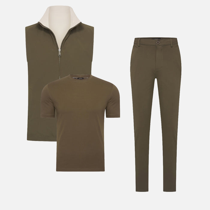 Wendbares Set Trio — Olive