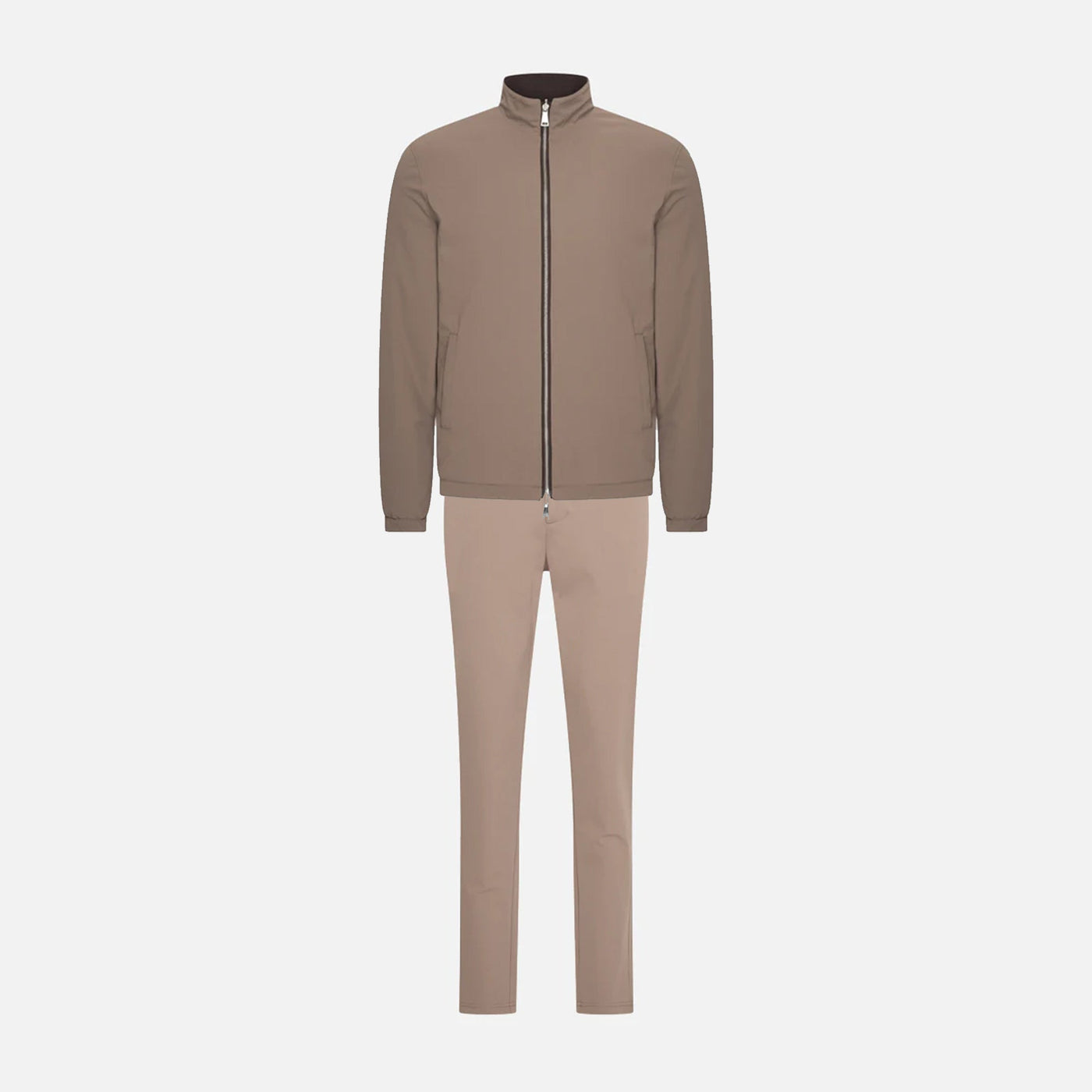 Ensemble Réversible Veste + Pantalon — Taupe