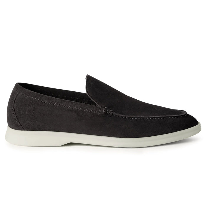 Mocassins Daim — Anthracite