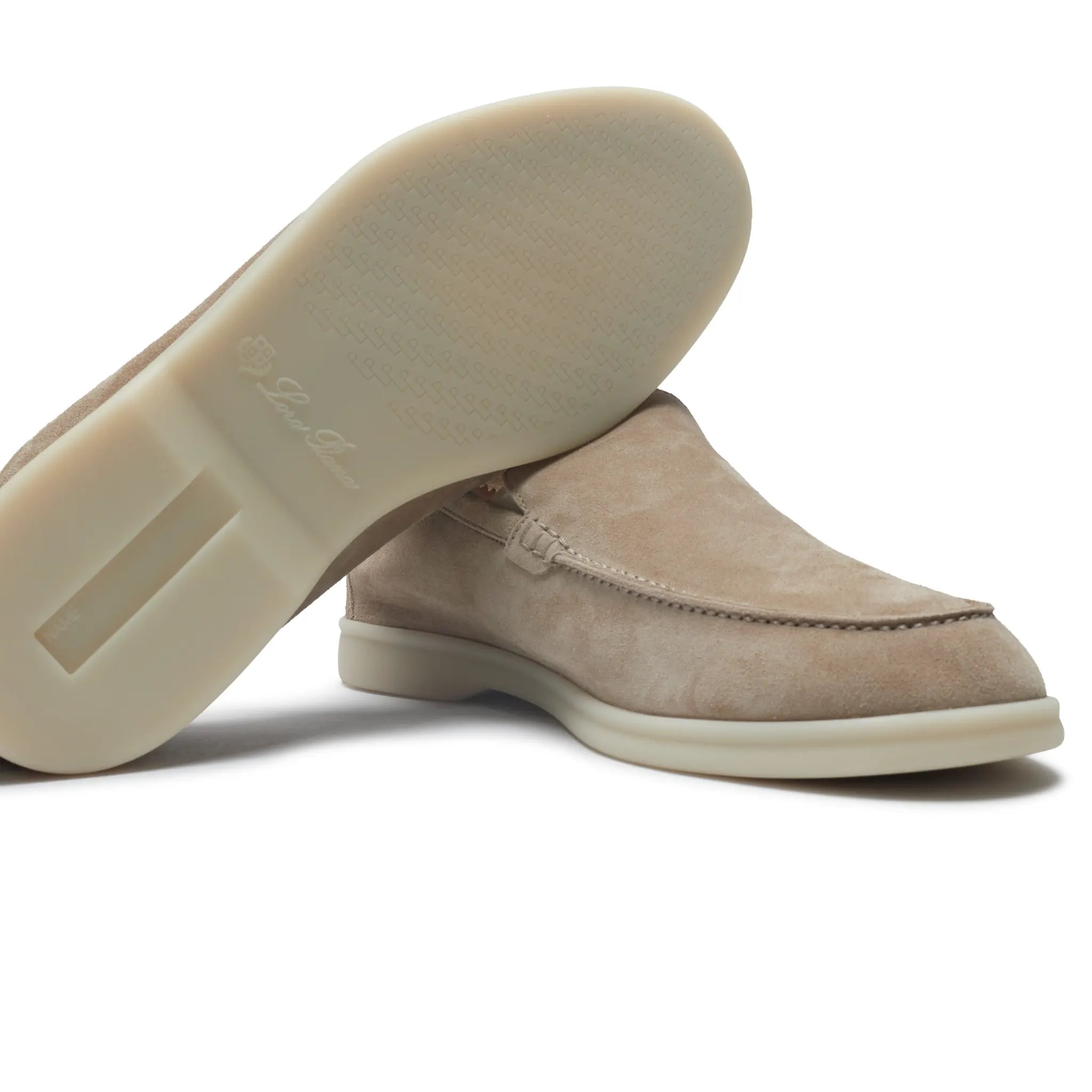 Mocassins Daim — Beige — vue 5 | COMOCLO