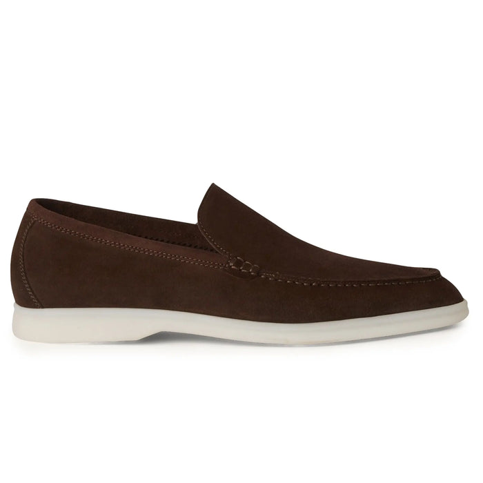 Mocassins Daim — Chocolat