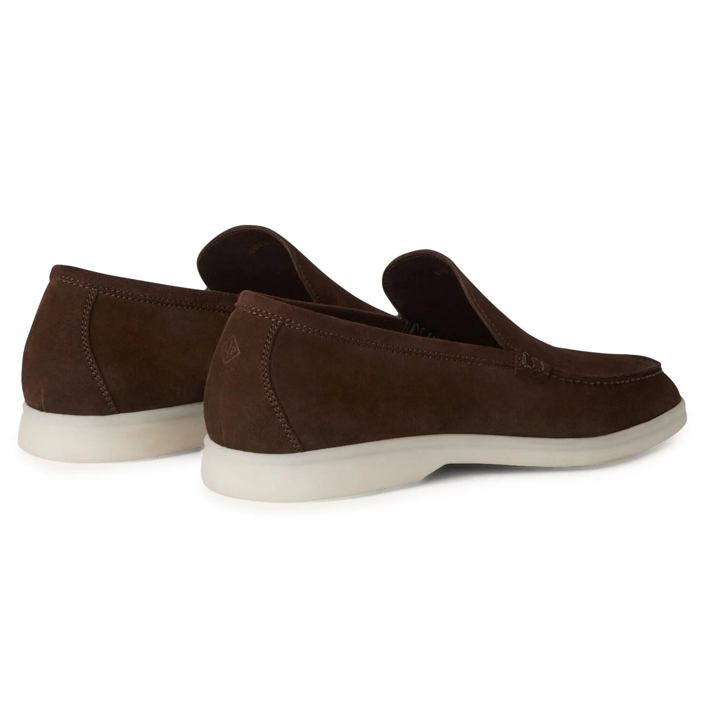 Mocassins Daim — Chocolat — vue 4 | COMOCLO