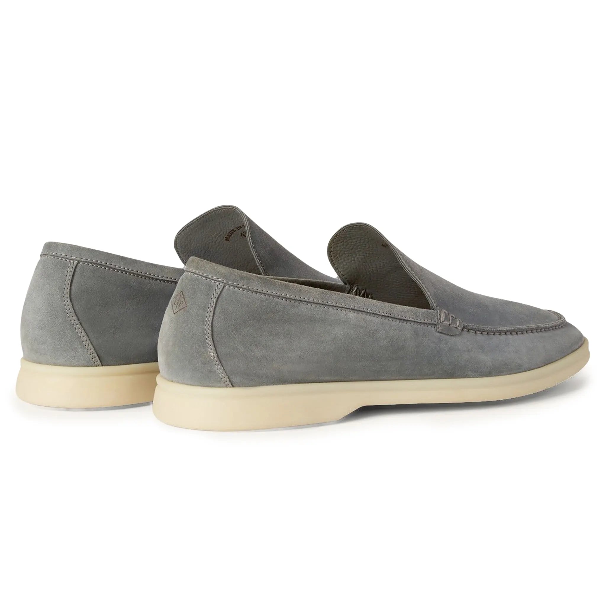 Mocassins Daim — Gris Perle — vue 4 | COMOCLO