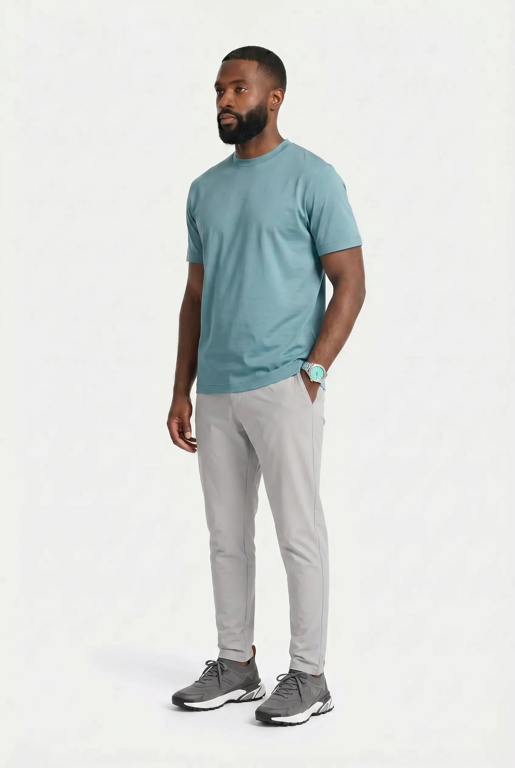 T-shirt Luxe pour homme, coloris Lagon | COMOCLO