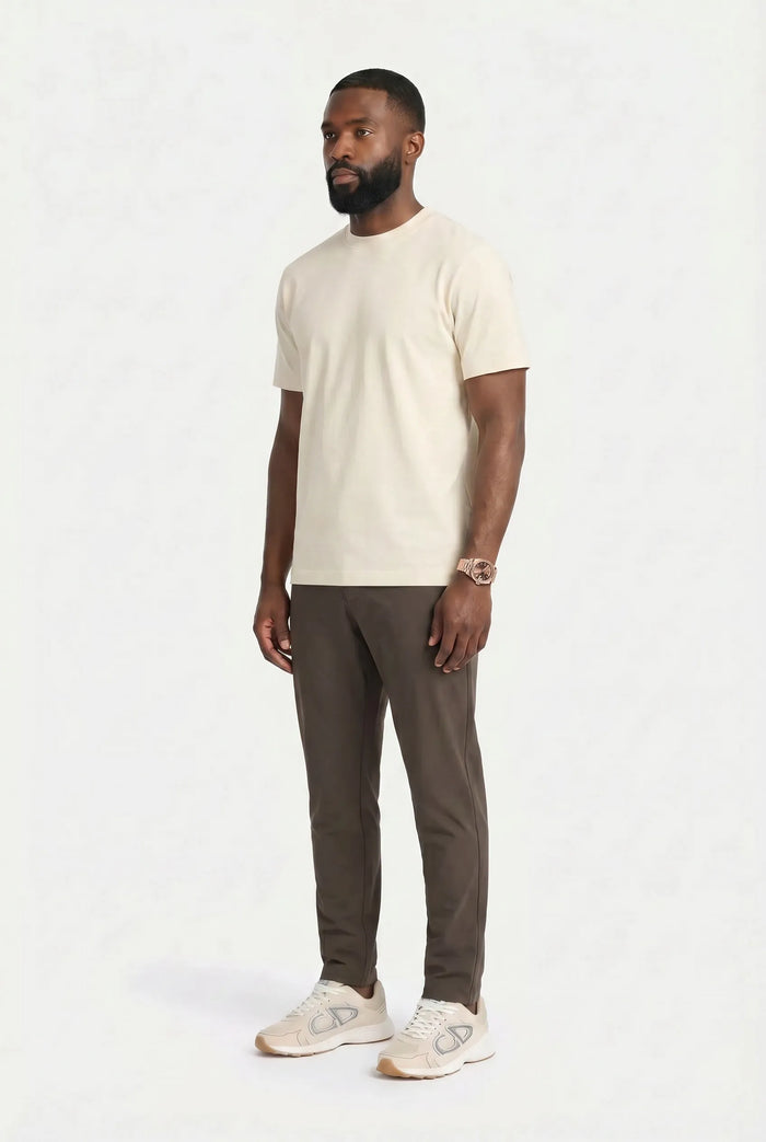T-shirt Luxe — Sable