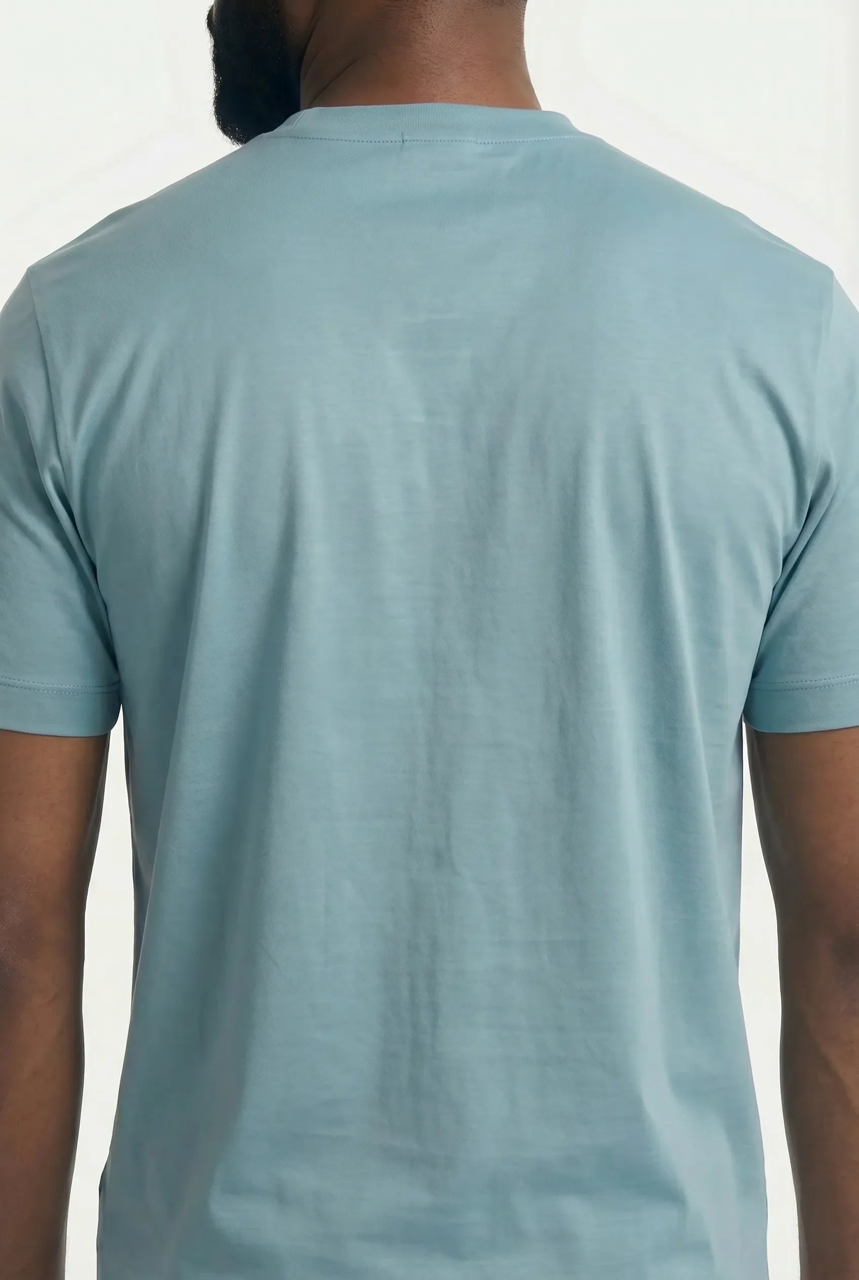 T-shirt Luxe pour homme, coloris Lagon — vue 4 | COMOCLO