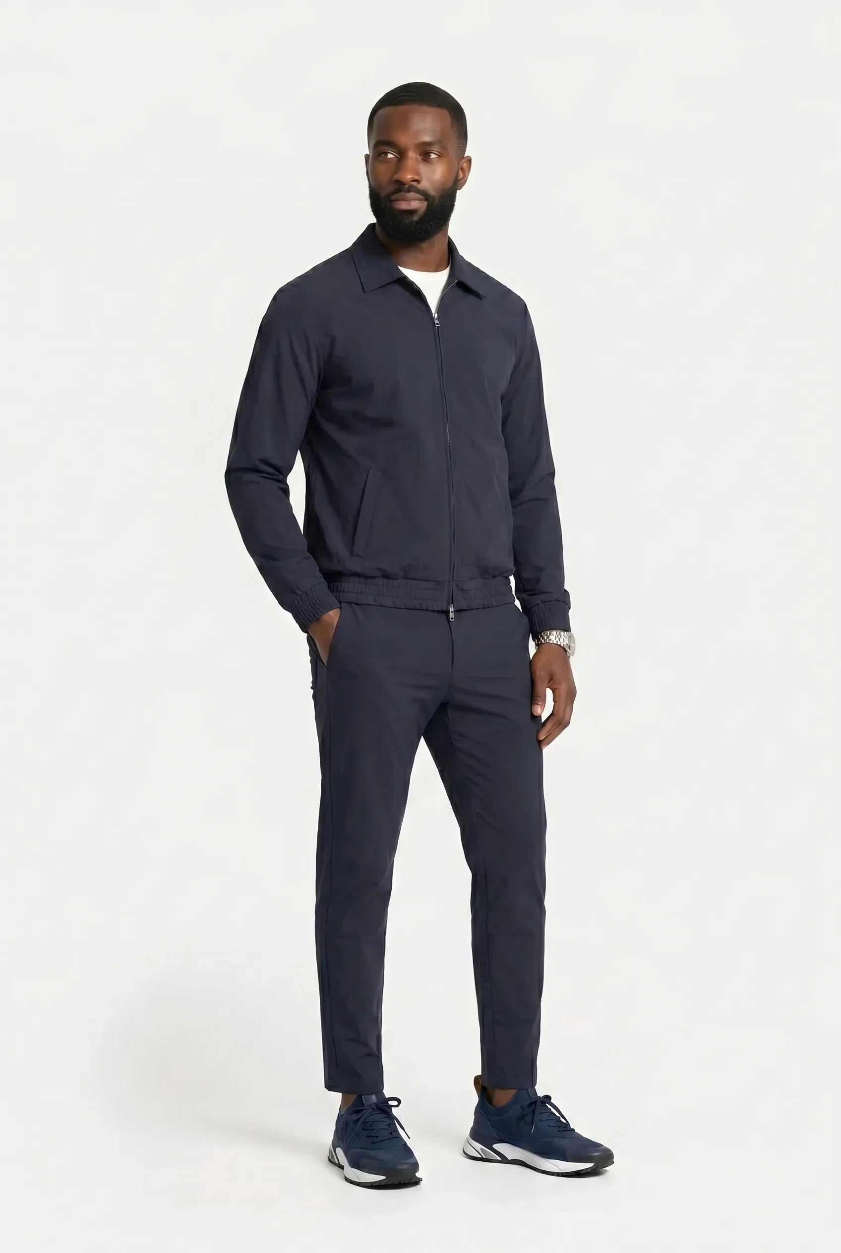 Ensemble Signature pour homme, coloris Bleu Marine | COMOCLO
