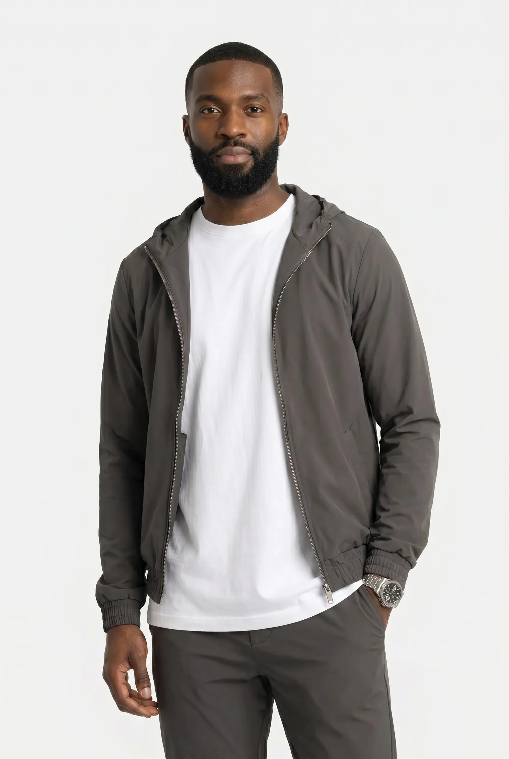 Ensemble Signature à Capuche pour homme, coloris Anthracite — vue 4 | COMOCLO