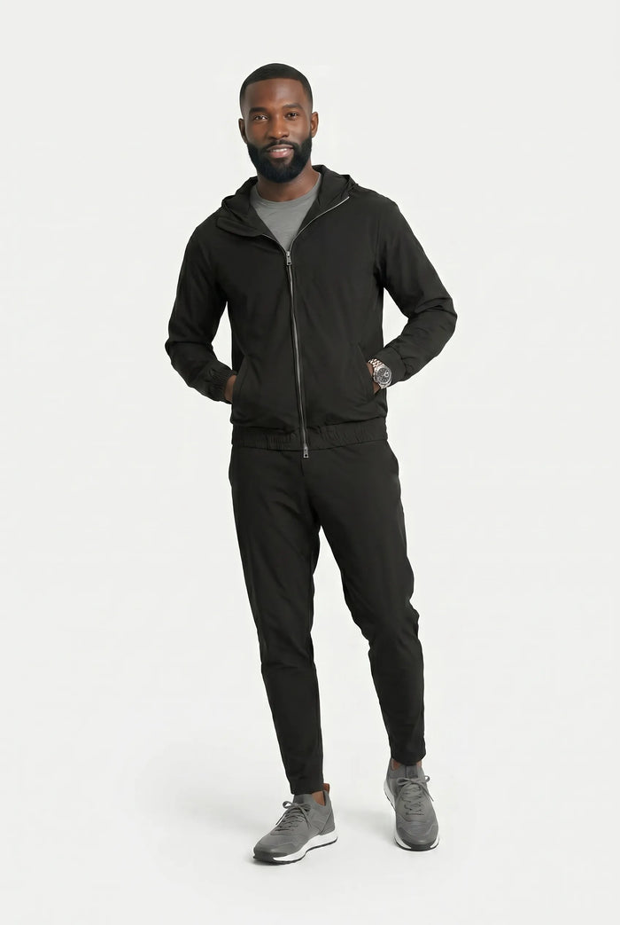 Ensemble Signature à Capuche — Noir