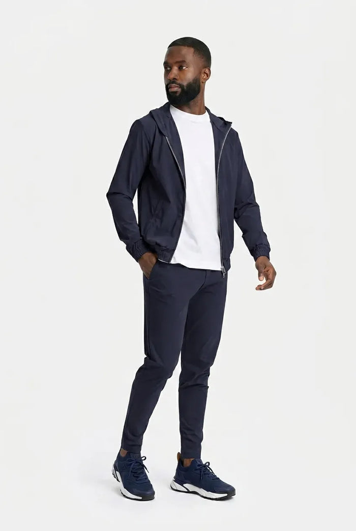 Ensemble Signature à Capuche — Bleu Marine