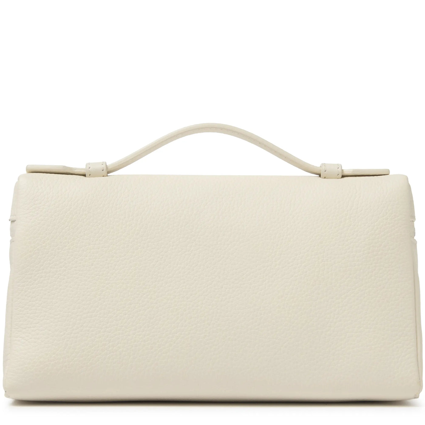Sacoche Cuir de Veau — Beige Clair — vue 2 | COMOCLO