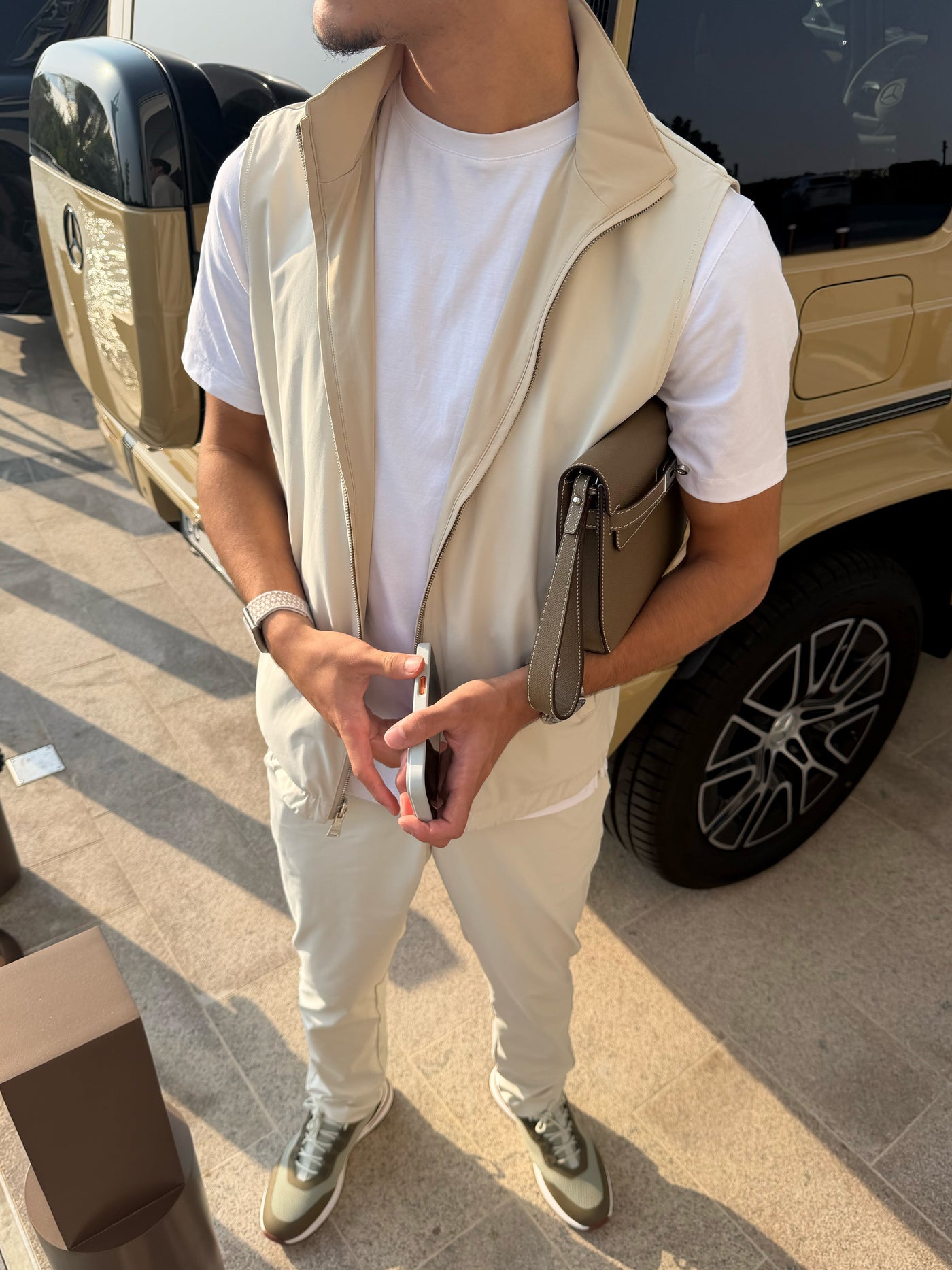 T-Shirt Satiné — Blanc
