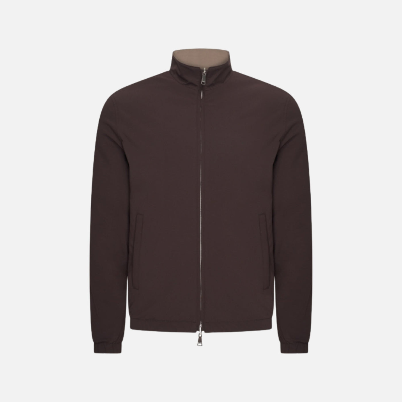 Veste Réversible Voyage — Taupe / Espresso